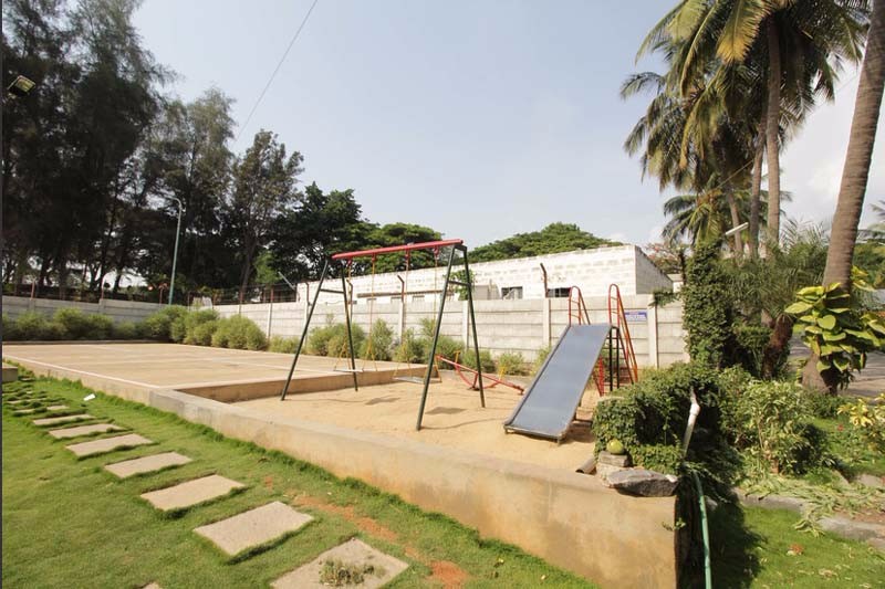 Outdoor play area